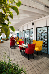 Classic restaurant with classic decoration