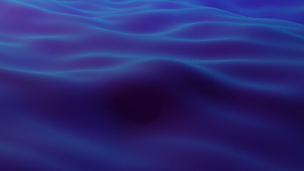 3d render of silky water waves for wallpaper and presentation background