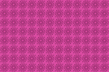 abstract pattern on a pink background