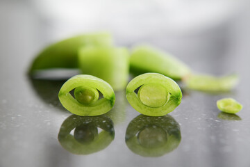 Sliced Sugarsnaps