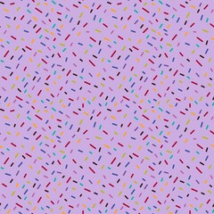 Kids candy seamless sugar sprinkles pattern for fabrics and packaging and gifts and linens and wrapping paper 