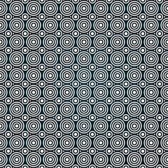 Pattern with circles background