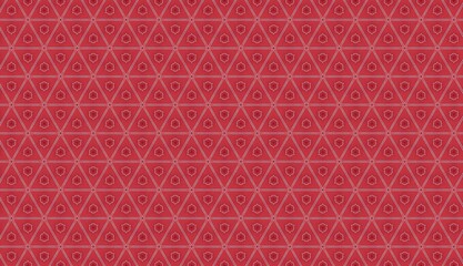 Trendy Seamless Pattern, Abstract Background. Tileable Geometric Grunge Repetitive Retro Wallpaper. Bizarre Art Illustration