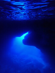 Underwater in Saipan, Mariana Islands