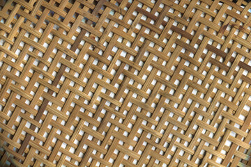 Basketry texture background, Bamboo basketry pattern