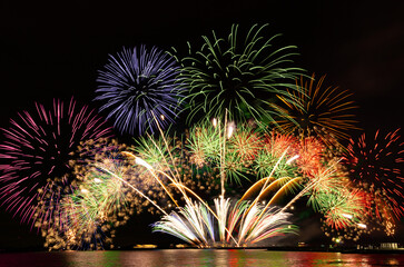 滋賀県　北びわ湖花火大会