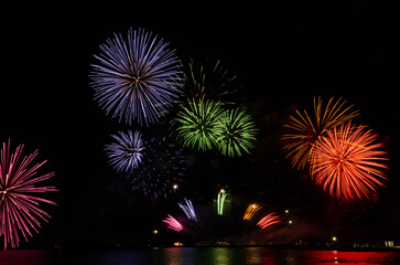 滋賀県　北びわ湖花火大会
