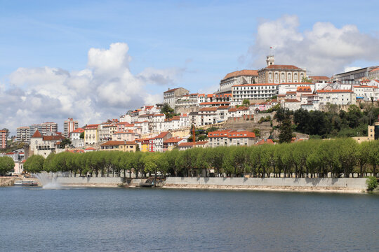 Stadtpanorama Coimbra, Portugal