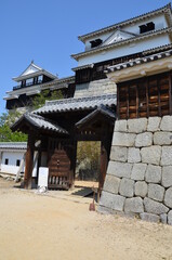 松山城 小天守・南隅櫓・紫竹門