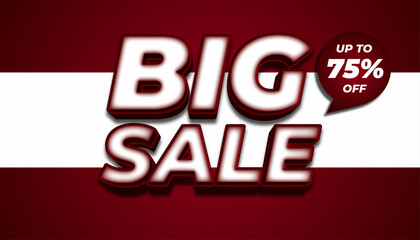 Big sale  3D editable text effect template