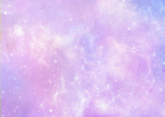 Pastel Pale Pink Galaxy Abstract Spiritual Background