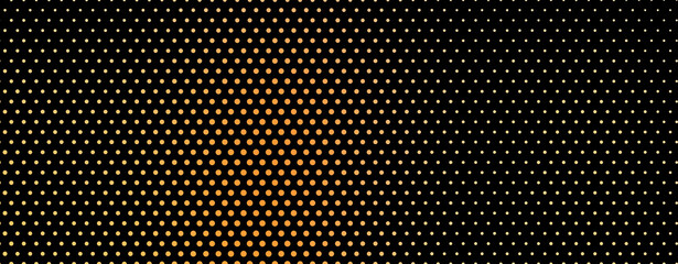 Colored abstract halftone background. Chaotic texture of dots