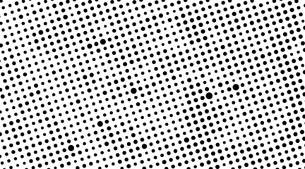 The halftone texture is monochrome. Vector chaotic background