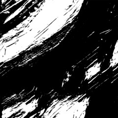 Black and white vector grunge background