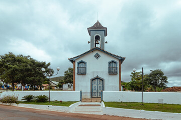 church in the city of Couto de Magalhães, State of Minas Gerais, Brazil