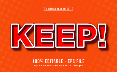 Editable Text Effects Keep Words and fonts can be changed