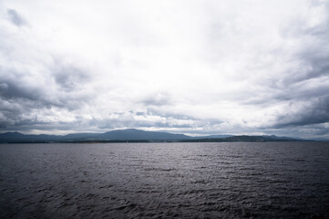 Fototapeta premium Vancouver Island coast from Pacific Ocean