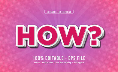 Editable Text Effects How Words and fonts can be changed