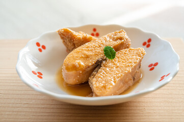 子持ちカレイの卵