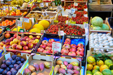 Local fruit and vegetable market