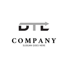 Initial Letter DTL Icon Vector Logo Template Illustration Design