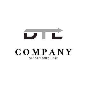 Initial Letter DTL Icon Vector Logo Template Illustration Design