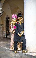 Fototapeta na wymiar Fasching in Venice
