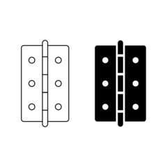 Door hinge icon