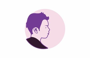  Silhouette Young Man NFT Character Vector Illustration