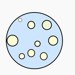 3d rendered illustration of a glass of water