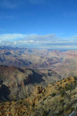 Southern Rim of the Grand Canyon in Arizona