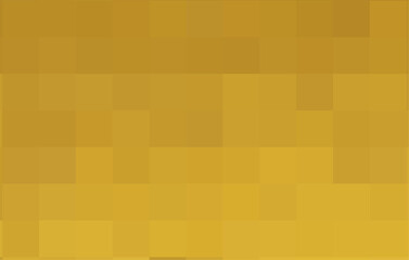 Gradient yellow background. Geometric texture of khaki squares. Abstract sun backdrop. The substrate for branding, calendar, card, screensaver, wallpaper, poster, banner, cover, website