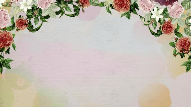 Background for Wedding Invitation, Valentine's Day, Mother's Day and Women's Day Message.