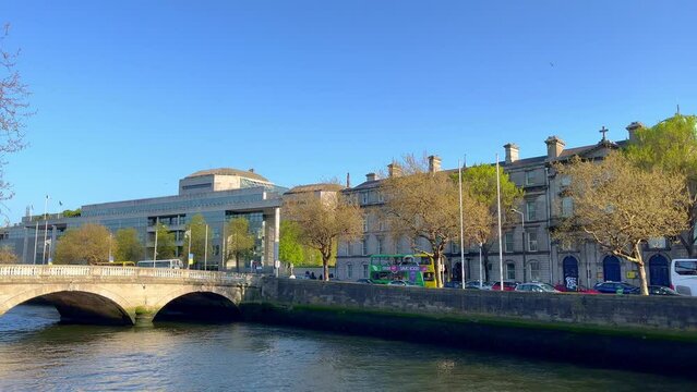 The bridges over River Liffey in Dublin - Ireland travel photography