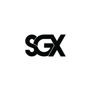 sgx letter original monogram logo design