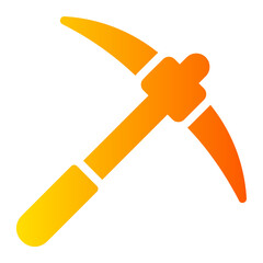 pickaxe gradient icon