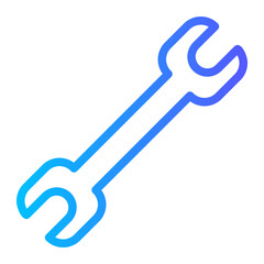 wrench gradient icon