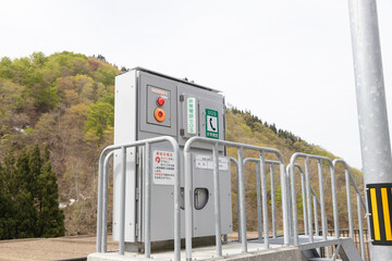 山奥の非常電話