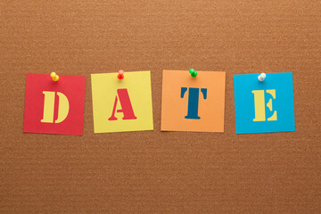 Date Word Concept