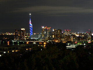 Fototapeta na wymiar 福岡の夜景