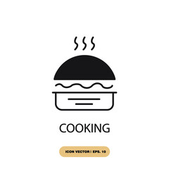 cooking icons  symbol vector elements for infographic web
