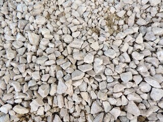 Pebbles close up texture