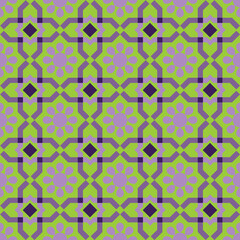 Vector seamless pattern. Weaving Pattern square more frequent, Vector seamless pattern. Modern stylish texture. Trendy graphic design for out clothes test equipment, interior, wallpaper greens 