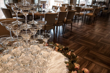 restaurant tables in a restaurant