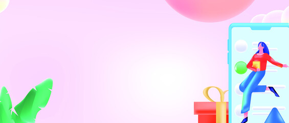 User Questionnaire Flat Vector Concept Illustration
