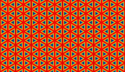 Colorful pattern background. Overlapping triangular shapes and gradients.