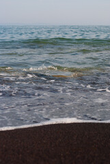 Colored glasses in the sea. Exotic.