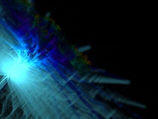 Obraz premium Imaginatory fractal abstract background Image