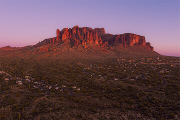 valley sunset