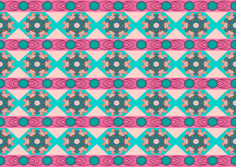 seamless pattern with shapes